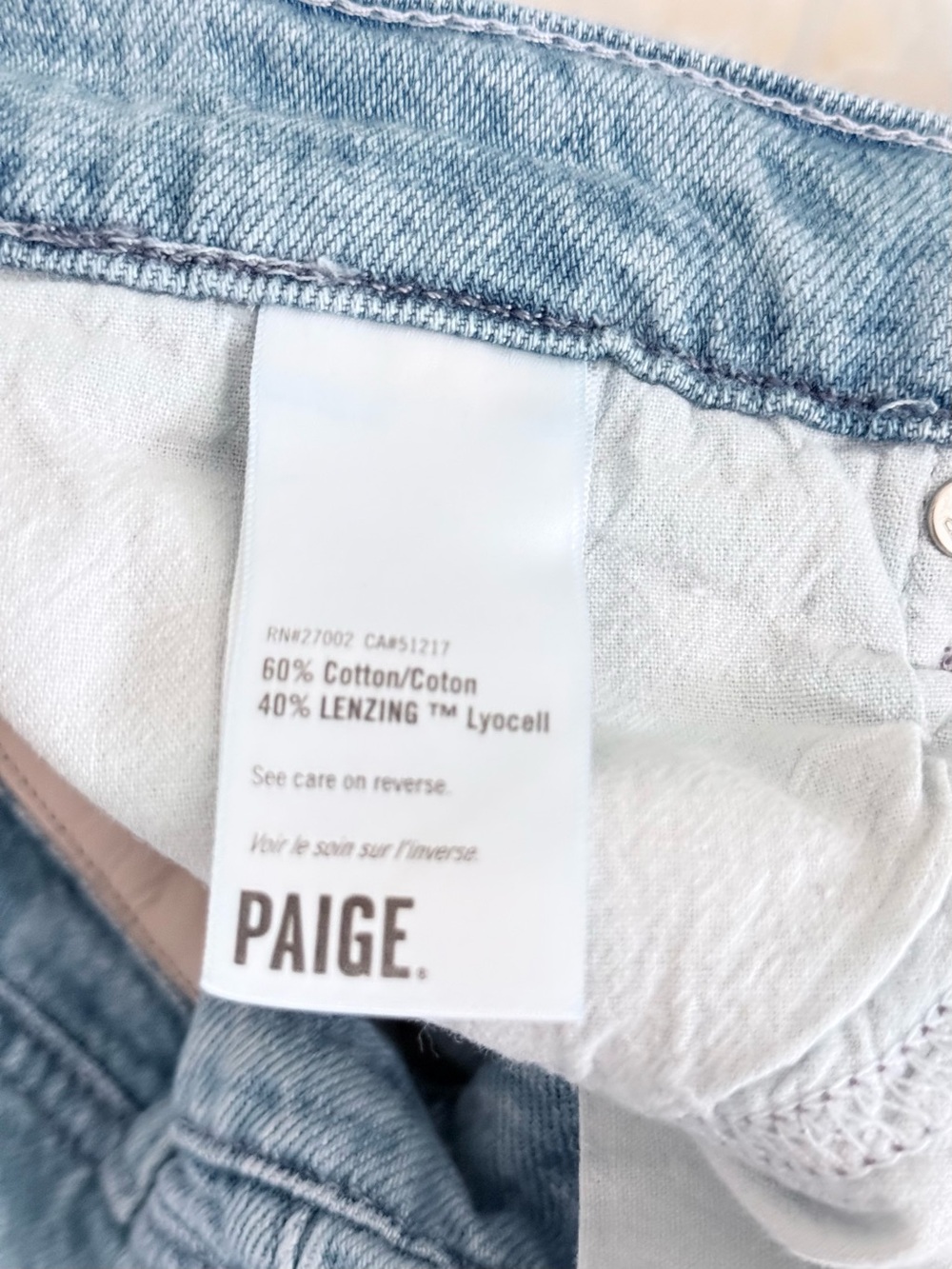 PAIGE Sonja Wide Leg Jeans Ava Jacquard Toile Floral Blue Size 29 - Picture 6 of 10